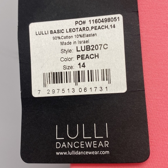 Lulli Dancewear Basic Leotard - Picture 4 of 7